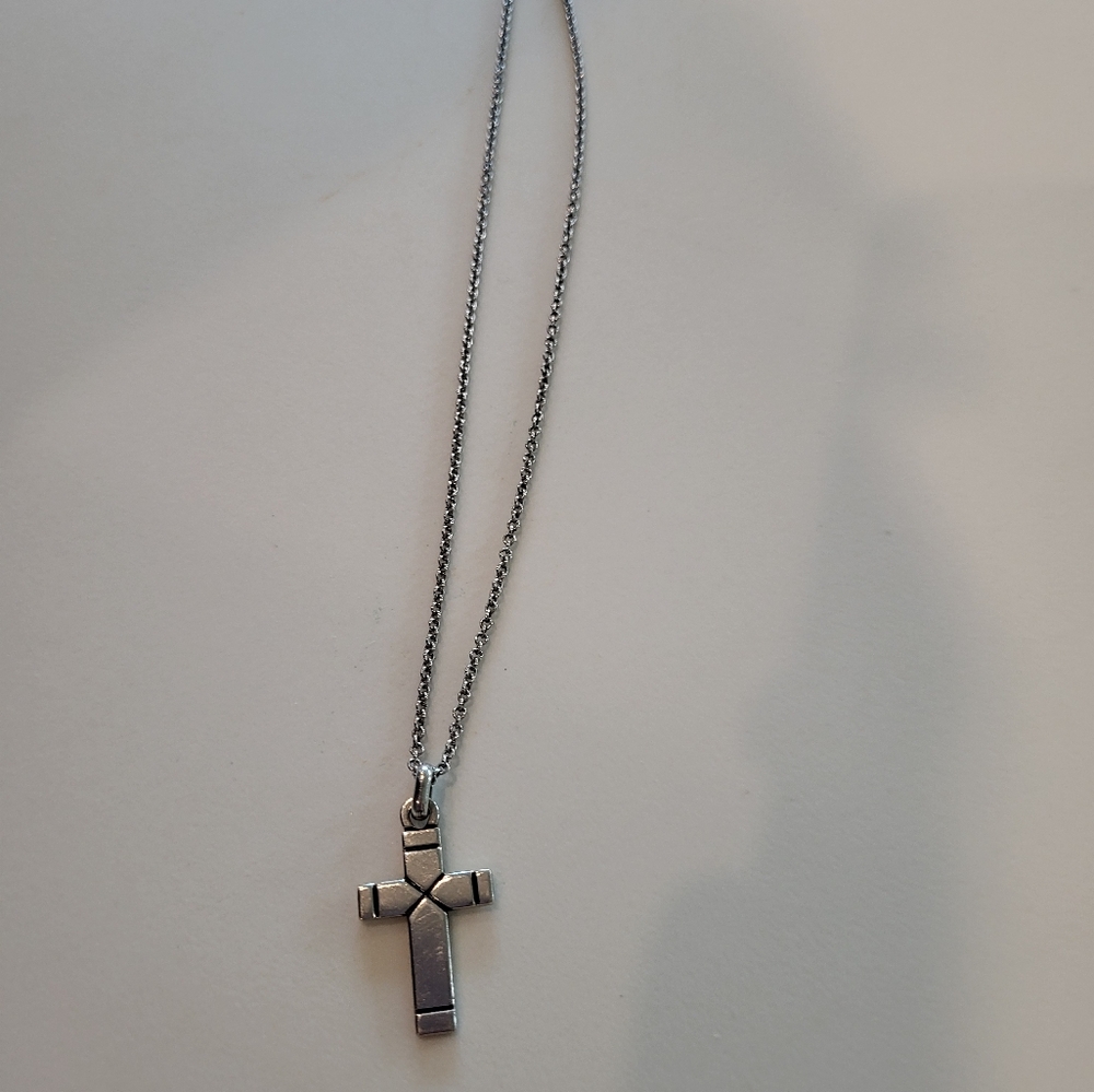 James Avery Plain Latin Cross necklace